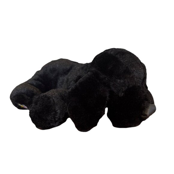 Ganz Webkinz Lil Kinz HM136 Black Lab Plush Stuffed Animal Toy Dog Puppy Retired - Picture 1 of 9
